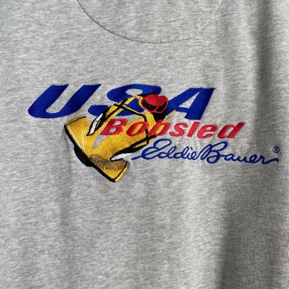 Eddie Bauer Ebtek USA Bobsled Team sweatshirt. - Picture 7 of 8